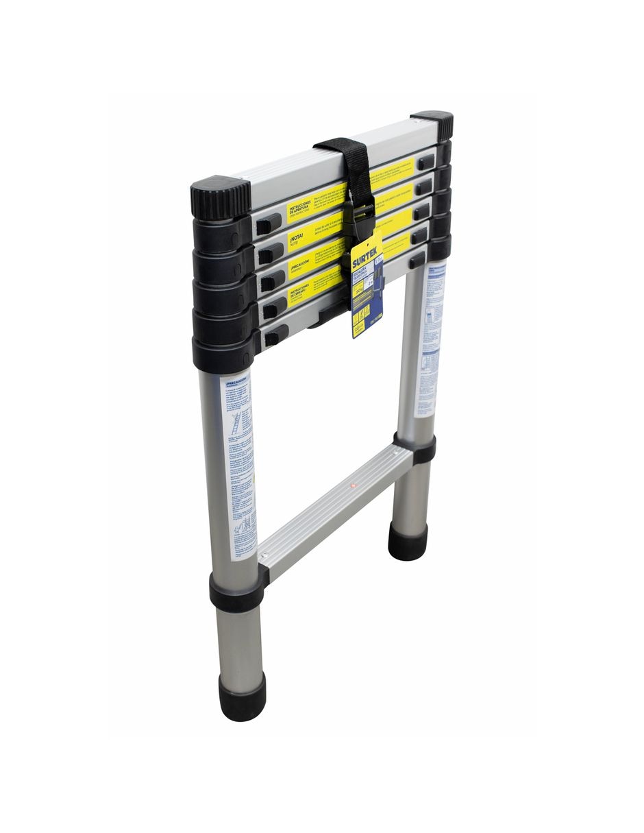 Escalera telescópica de aluminio 3