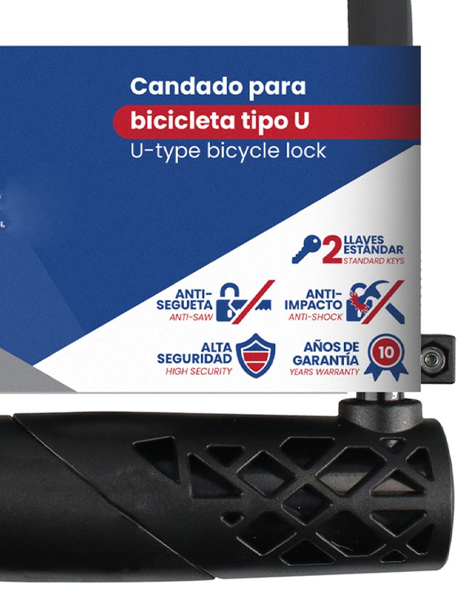 Candado para bicicleta de llave 2