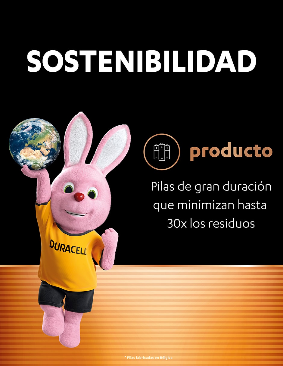 Paquete de pilas AA alcalino 1.5 V 3