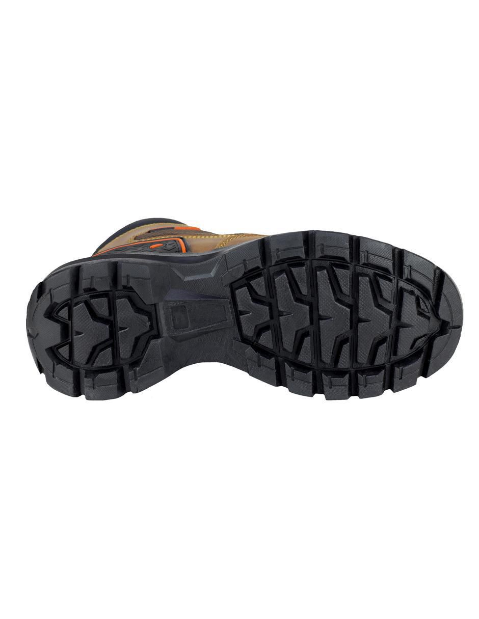 Bota industrial de cuero y tela 4