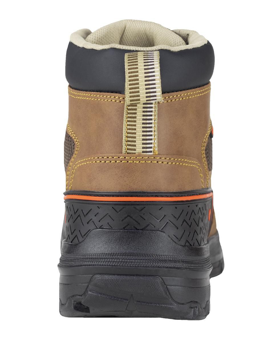Bota industrial de cuero y tela 5