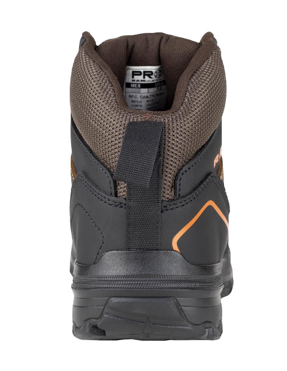 Bota industrial de cuero y tela 5