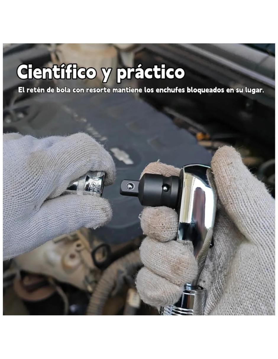 Juego de dados Adaptadores 6 piezas 3