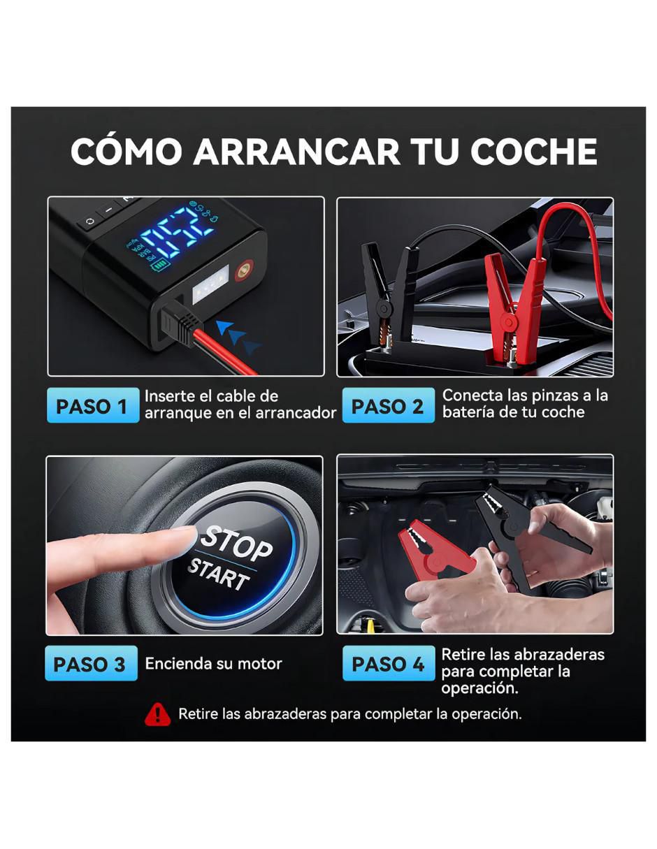 Cargador de batería de 60 W USB tipo A + USB tipo C 3