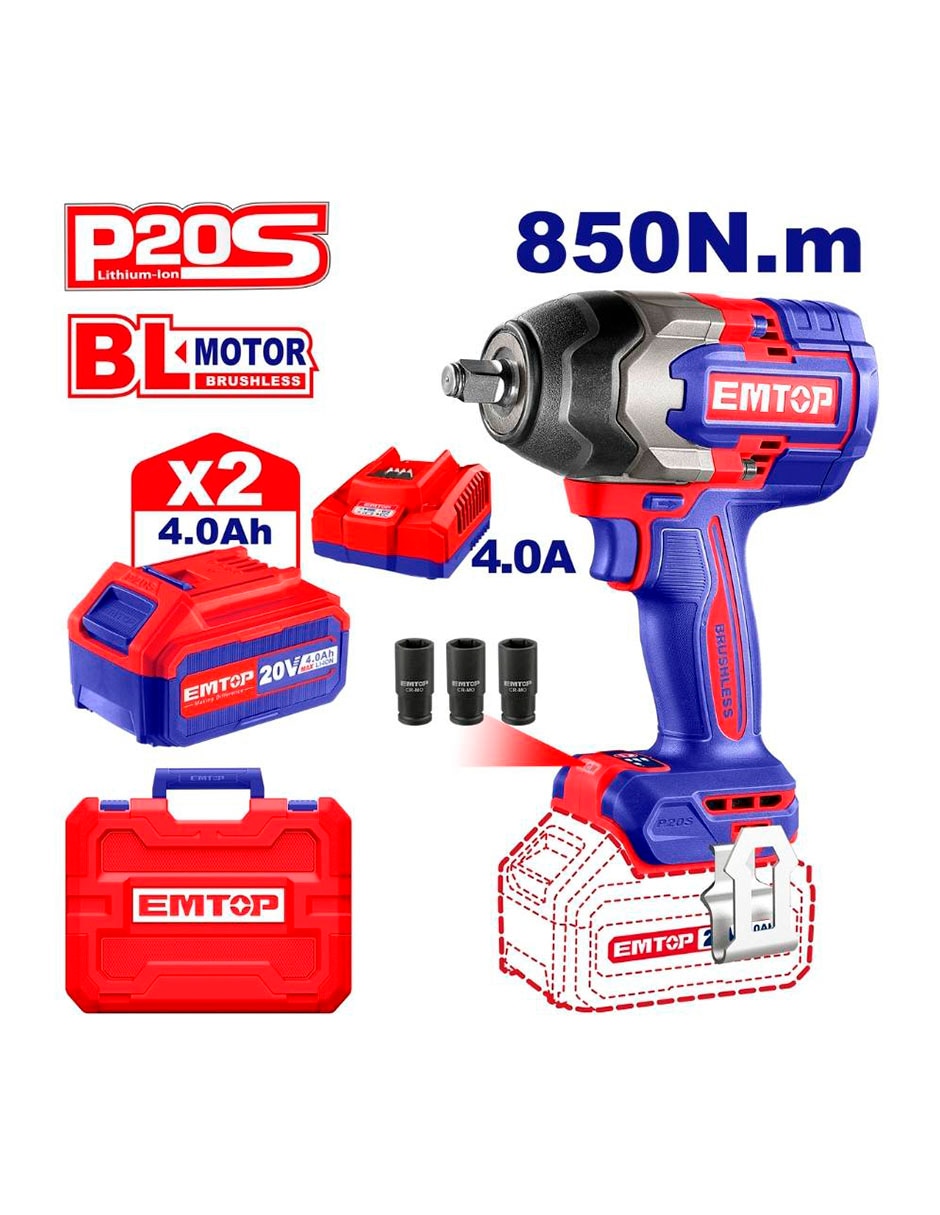 Kit de llave de impacto 2