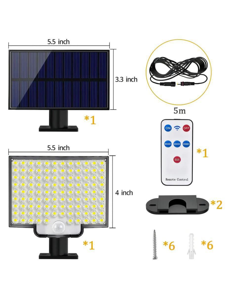 Lámpara led 4 piezas 7