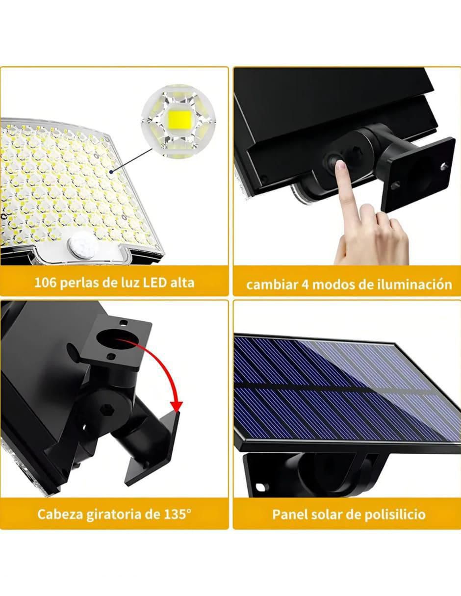 Lámpara led 4 piezas 5