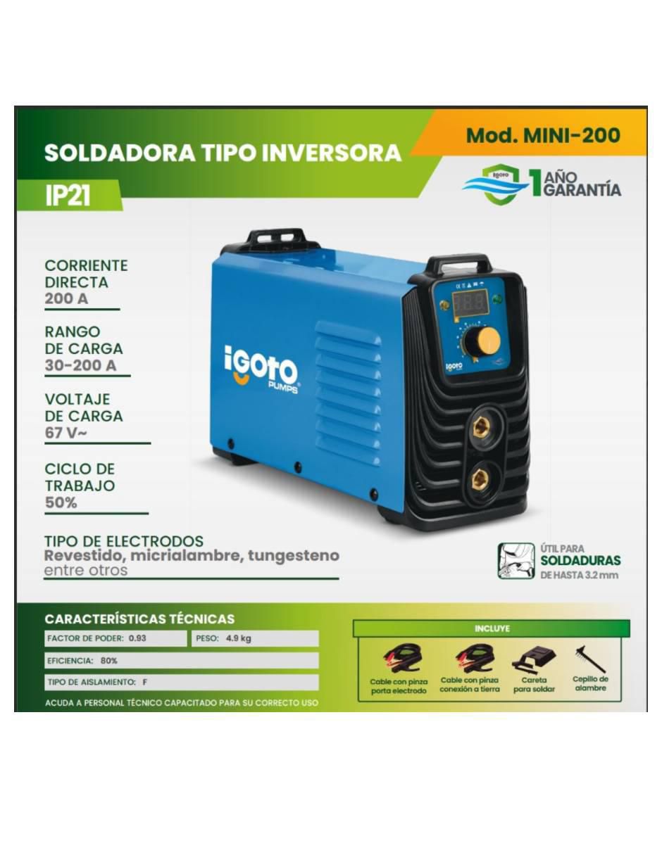Soldadora MINI-200 200 A 3