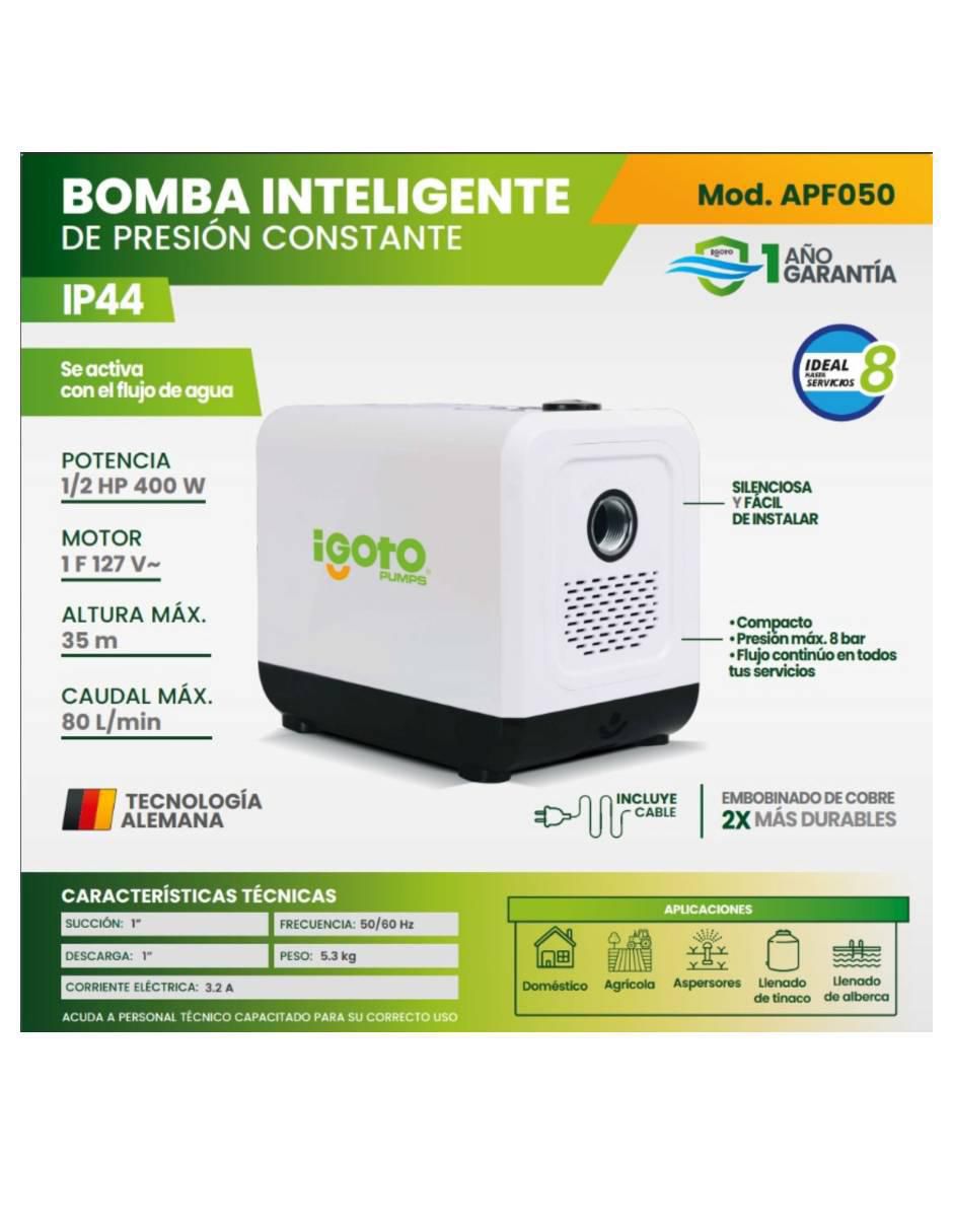 Bomba de agua presurizada 1/2 Hp 3