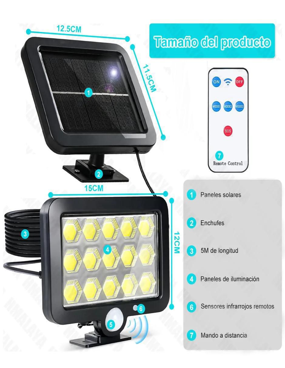Set lámparas led 2 piezas 5