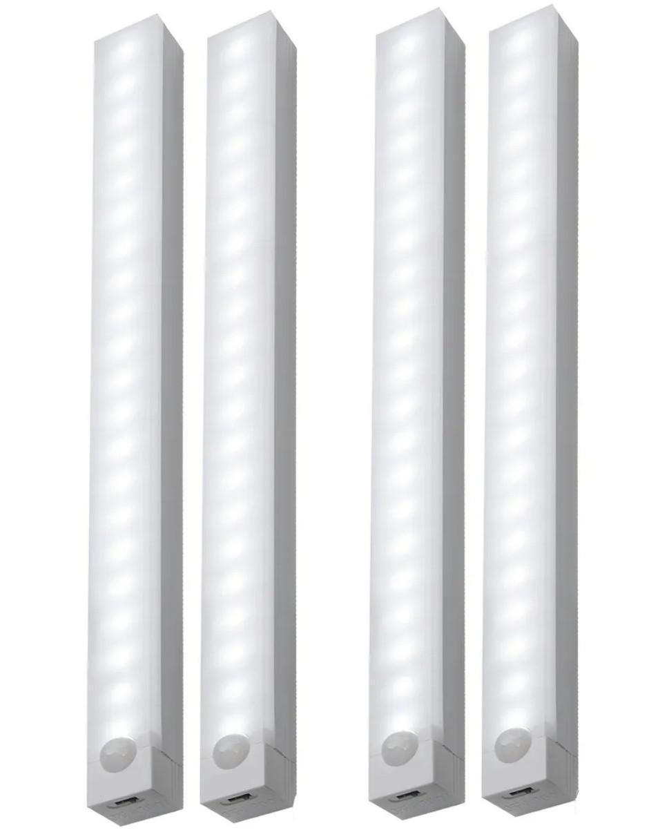 Set lámparas LED 4 piezas