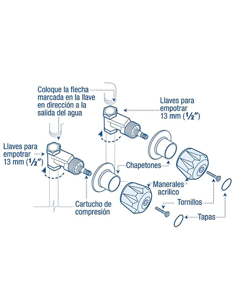 Llave mezcladora para Multiusos 2