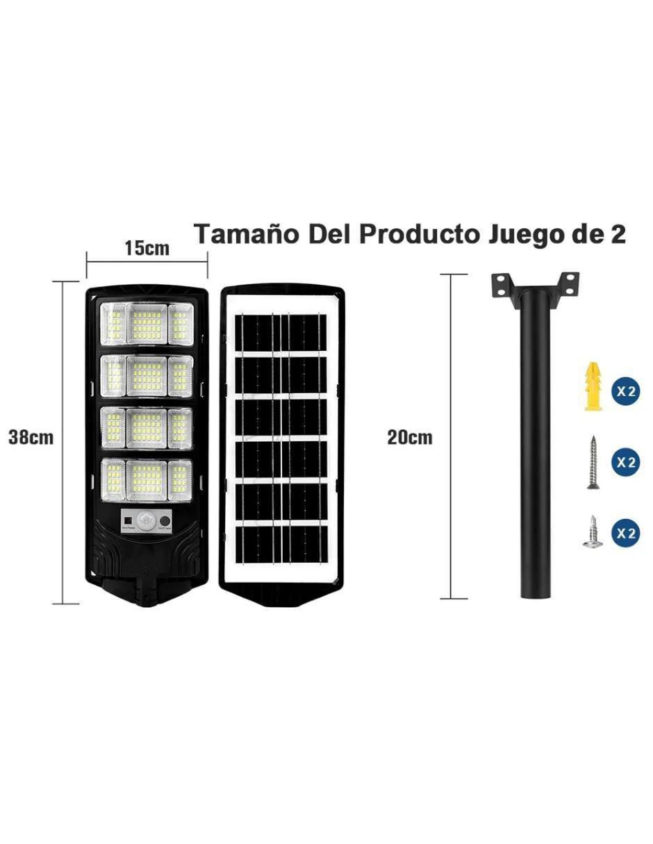 Set lámparas LED 4 piezas 5