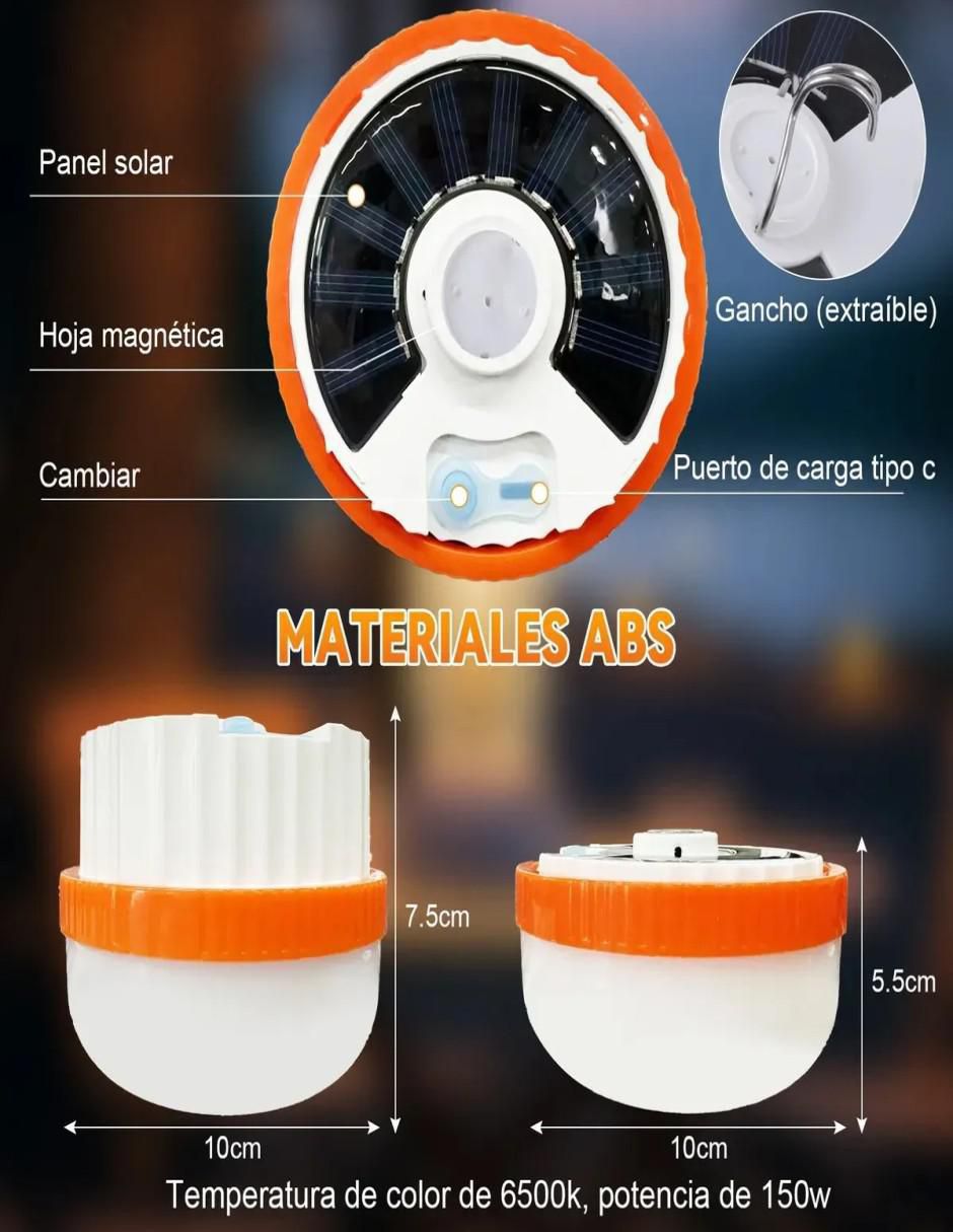 Set lámparas LED 4 piezas 4