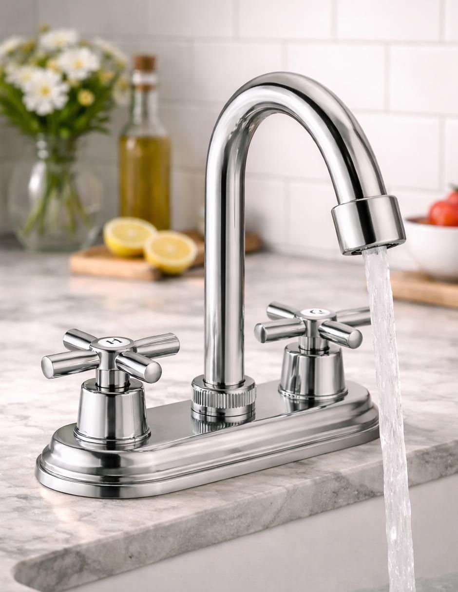 Llave mezcladora para baño 2