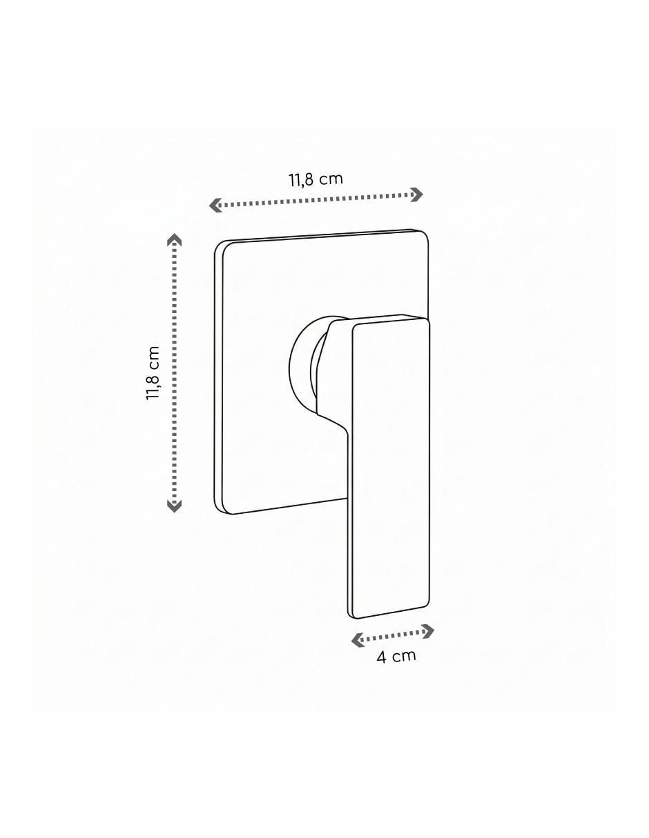 Llave mezcladora para baño Akashi 7