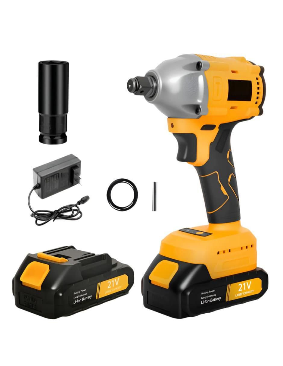 Taladro y llave de impacto inalámbrico de 127 V