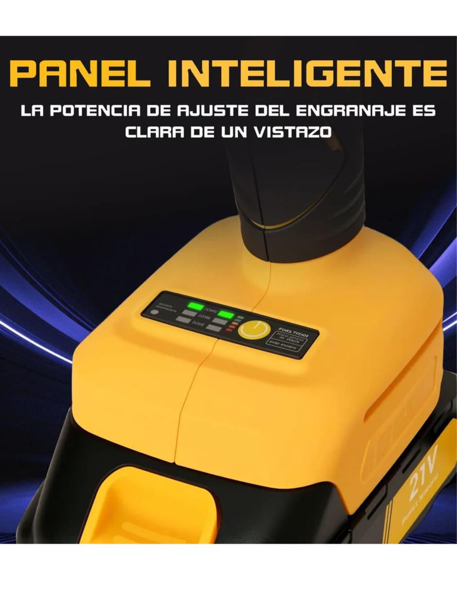 Taladro y llave de impacto inalámbrico de 127 V 4
