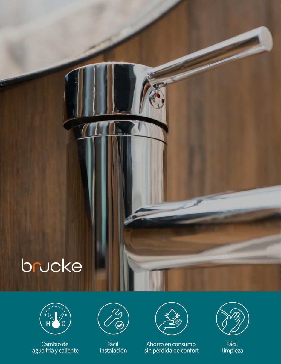 Llave mezcladora para baño Batei 4