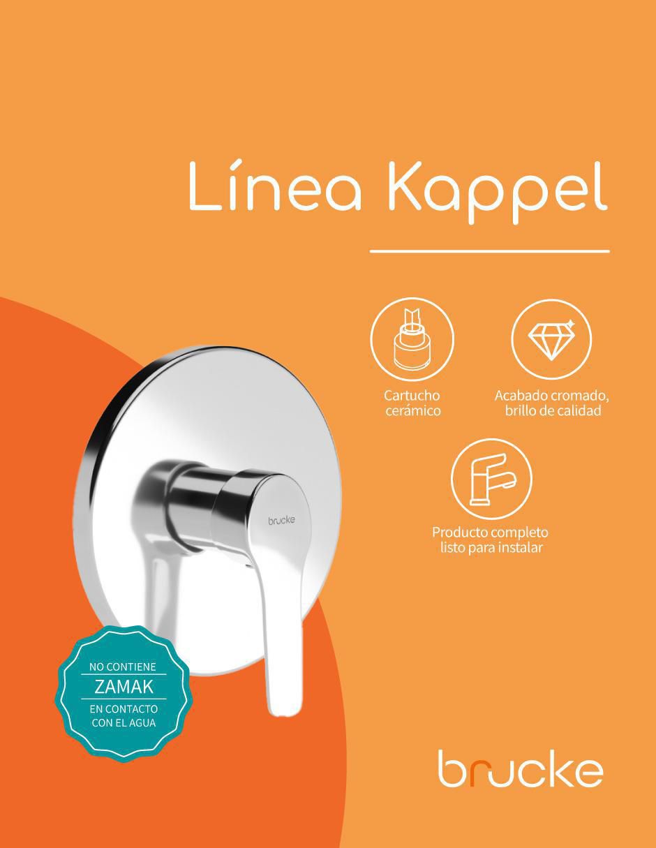 Llave mezcladora para baño Kapell 3