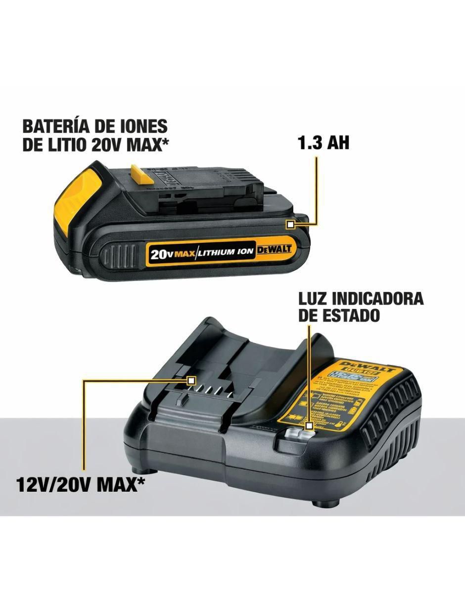 Taladro y atornillador inalámbrico DCK277D2 de 18 V 2