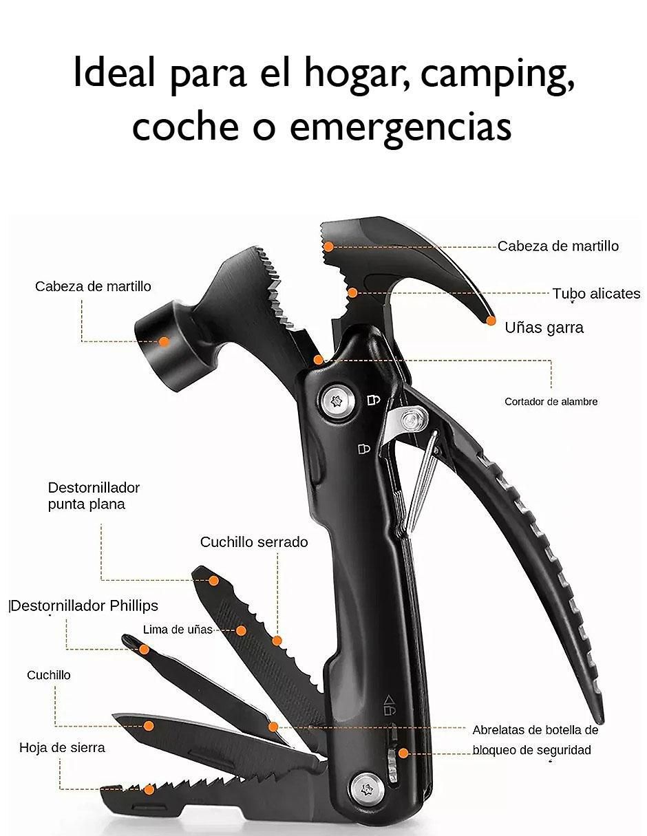 Martillo uña curva 8