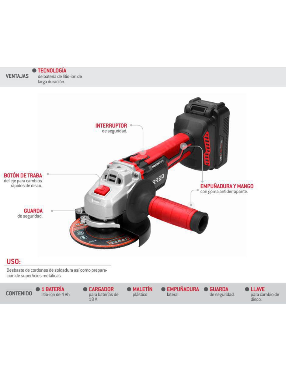 Esmeril angular 120-220 V 3