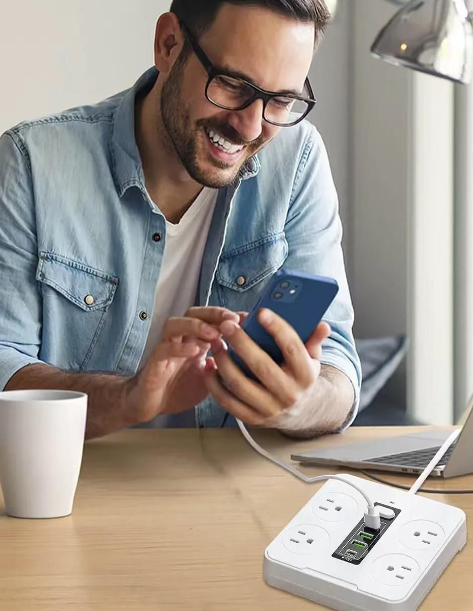 Multicontacto de 4 contactos 4