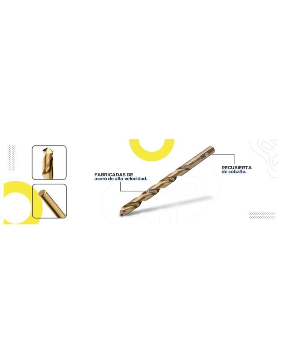 Juego brocas multimateriales con 7 piezas 2