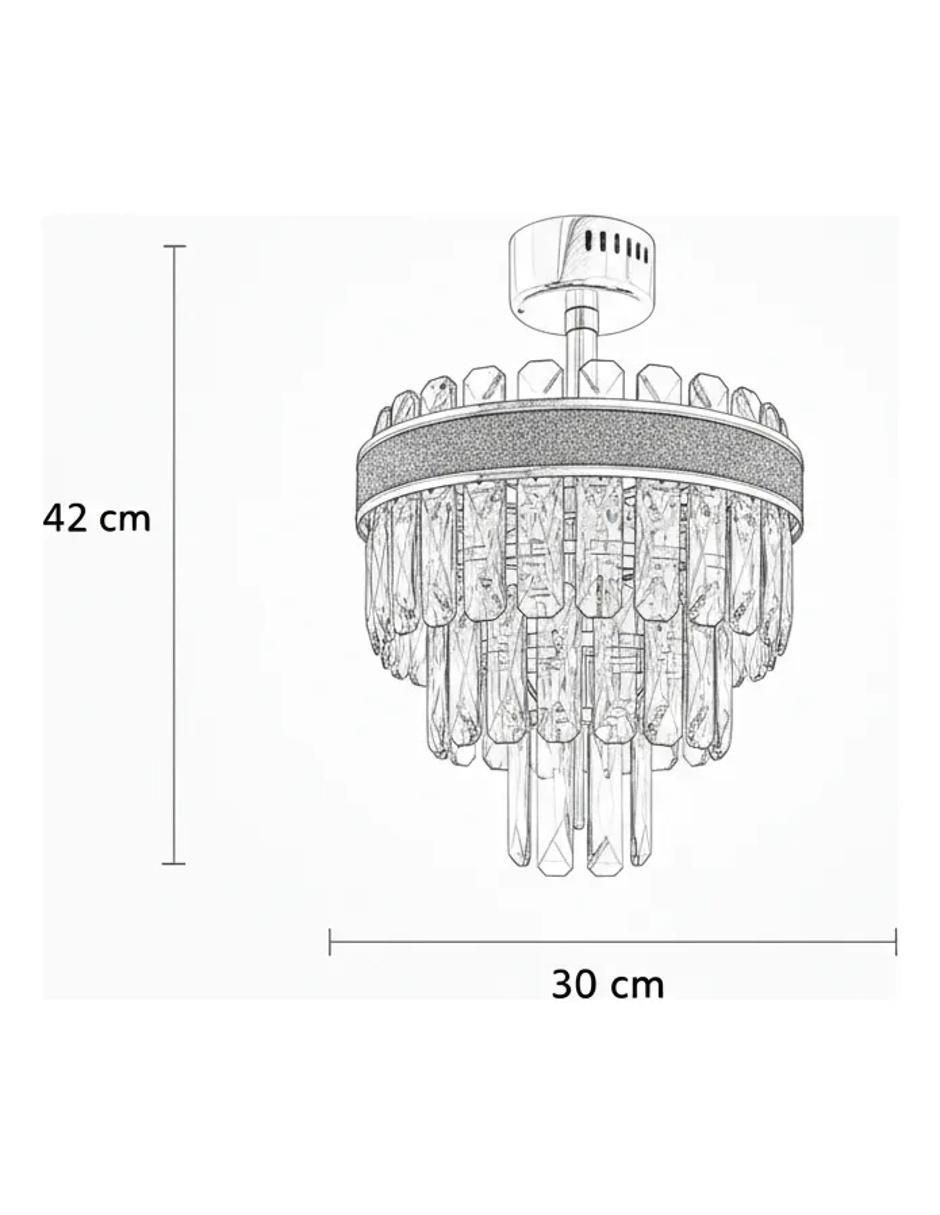 Lámpara led Corona 6