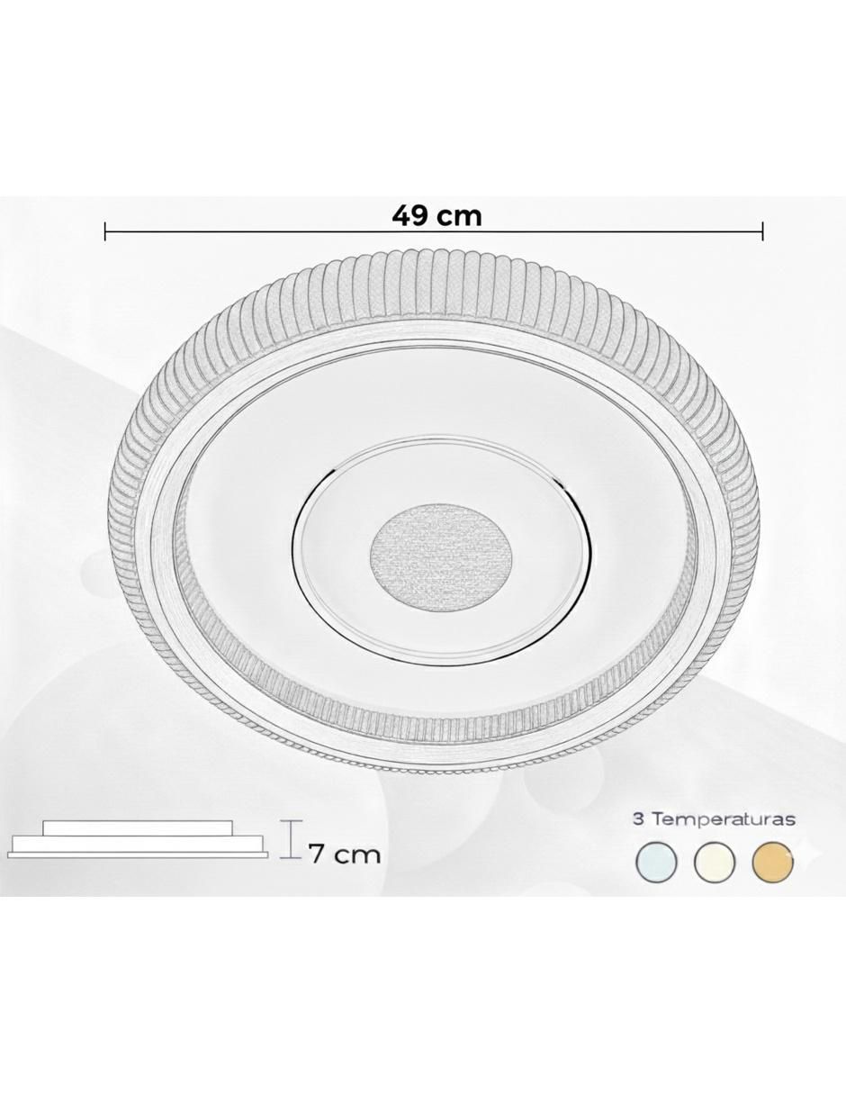 Plafón led Moderno 6