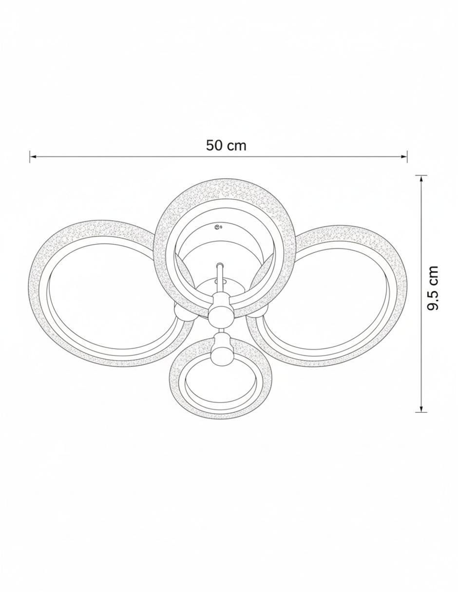 Plafón LED Moderno 2