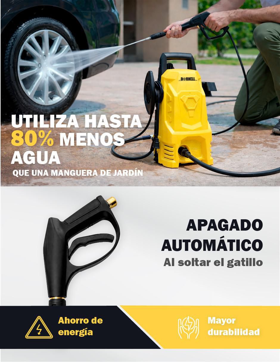 Hidrolavadora Hidrox 1400 psi 5