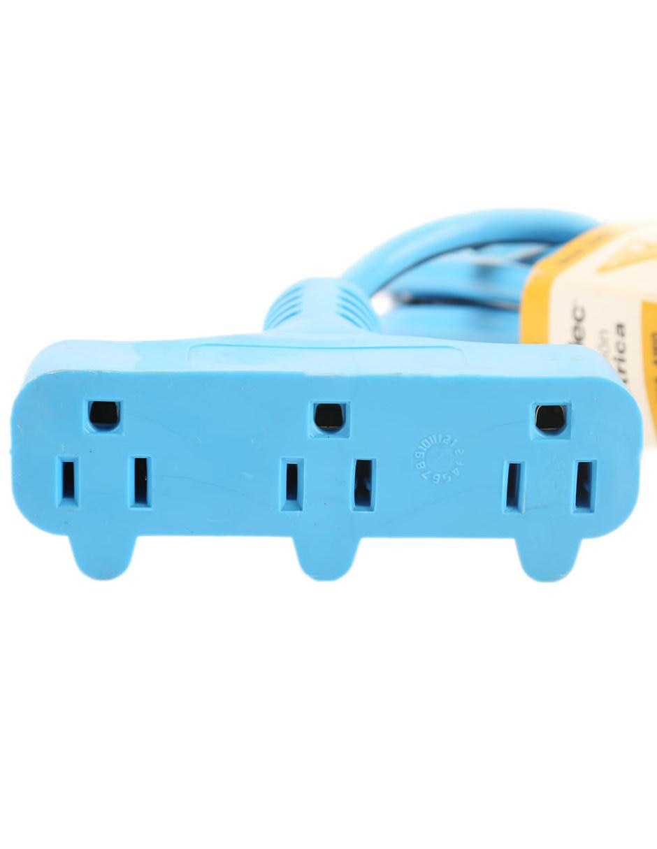 Extensión eléctrica Power Block azul 2